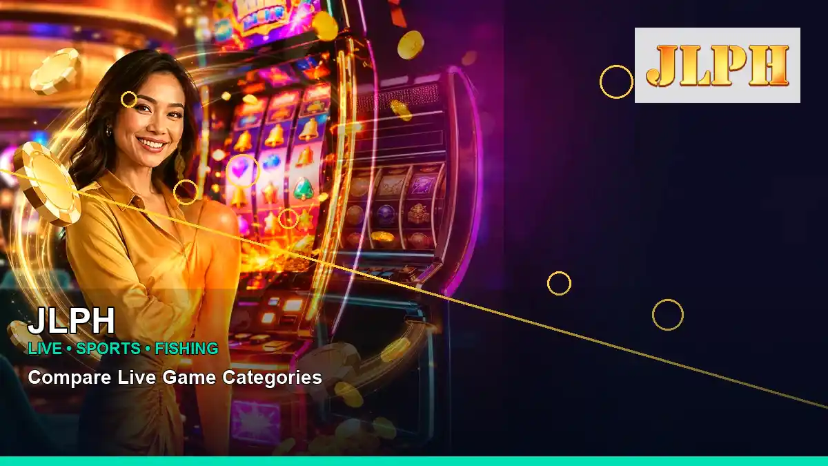 JLPH left-framed lucky reels online slot games highlighting mobile-friendly casino play
