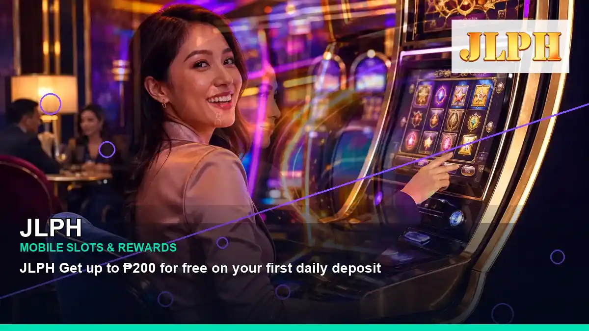 JLPH layered collage burst free spins slot games highlighting mobile-friendly casino play