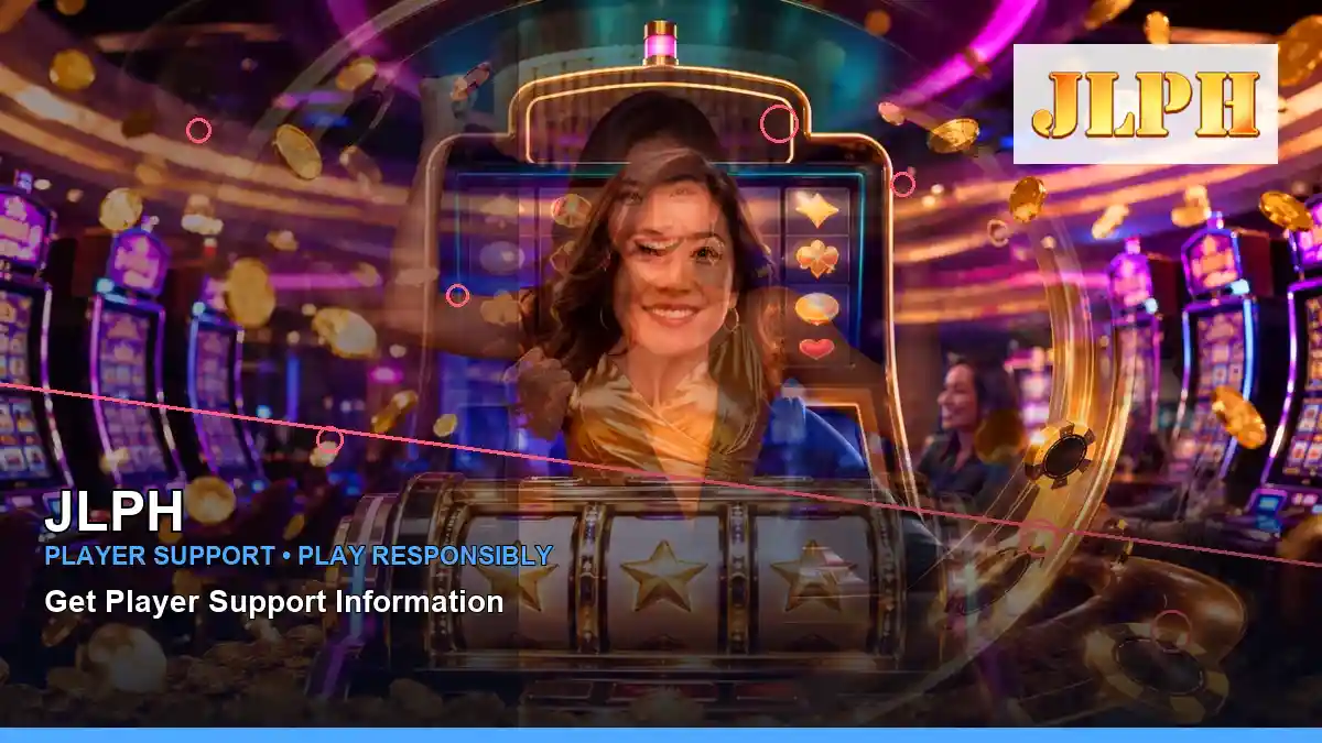 JLPH fruit reels online slot games featuring an adult Filipina casino host with a right close-up composition
